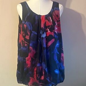 Alfani Floral Sleeveless Blouse